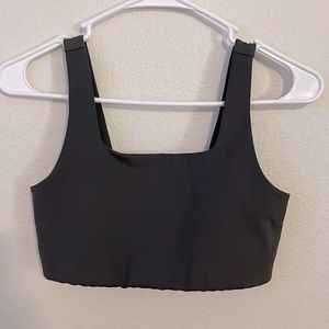 Girlfriend Collective Tommy Sports Bra Moon (Grey)